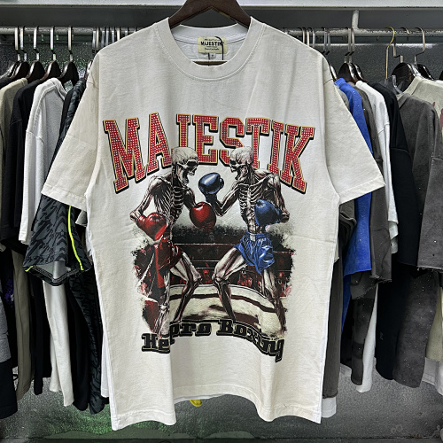 MA012P68MAJESTIK Pro Boxer Graphic Crop Tee