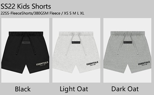 22SS shorts for kids