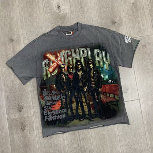 R506# P67 RoughPlay Loving The Crew t-shirt with diamond T